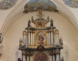 The interior of the Parish Church of Byt�a
