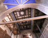 The interior of the Neologic Synagogue in Byt�a